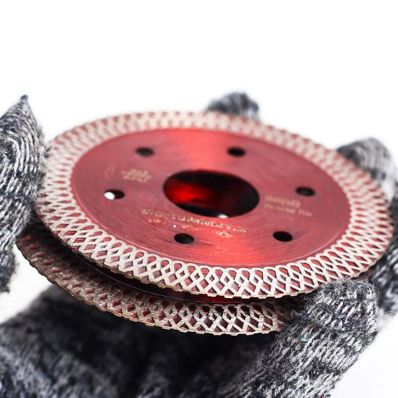 Casaverde 2 Pcs/Lot 3-3/8 Inch Diamond Porcelain Saw Blades Tile Blade for Cutting Porcelain Tile - Image 5